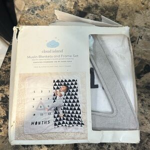 Baby milestone blanket